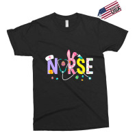 Nurse Cute Bunny Ear Stethoscope Syringe Happy Easter Premium Exclusive T-shirt | Artistshot