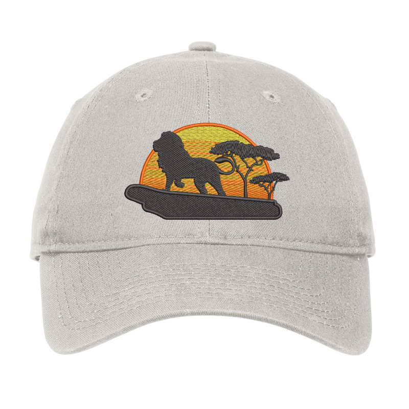 Custom Mufasa And Simba Lion King Embroidered Hat Adjustable Cap By