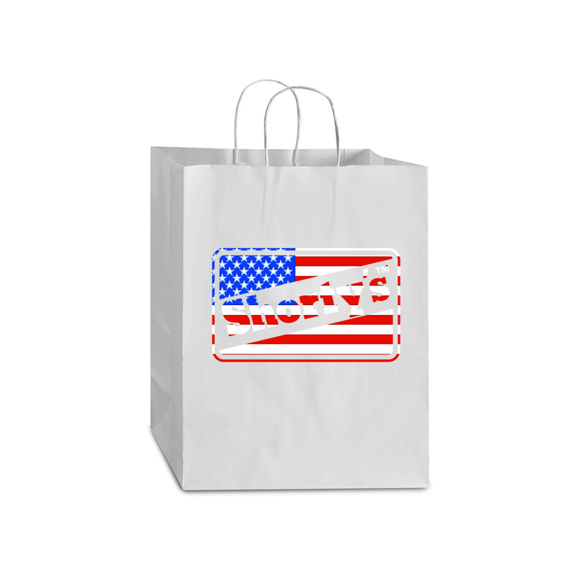 Shorty's Skateboards Usa Flag Patriot Mart Paper Bag -13 X 7 X 17 | Artistshot