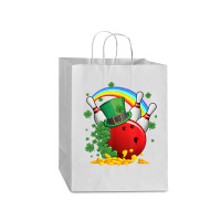 Irish Bowling Balls Shamrock Leprechaun St Patricks Day Mart Paper Bag -13 X 7 X 17 | Artistshot