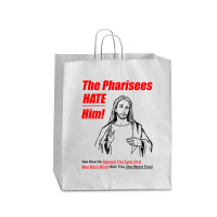 The Pharisees Hate Him Queen Paper Bag - 16 X 6 X 19 1/4 | Artistshot