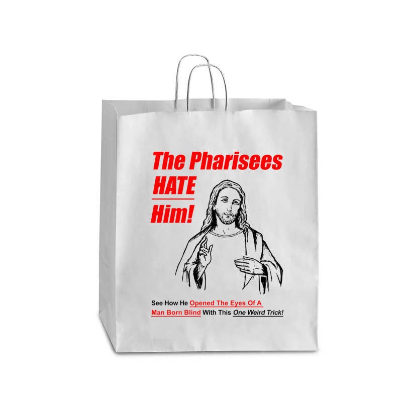 The Pharisees Hate Him Queen Paper Bag - 16 X 6 X 19 1/4 | Artistshot