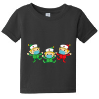 Nurse Elf Christmas Cute Registered Rn Nursing X Mas Pajama Baby Tee | Artistshot