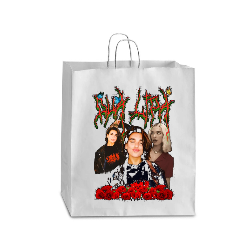 Dua Lipa, Merch Fanart, Dua Lipa Vintage, Dua Lipa Art, Dua Lipa Paint Queen Paper Bag - 16 x 6 x 19 1/4 by SHOPAHSSA | Artistshot