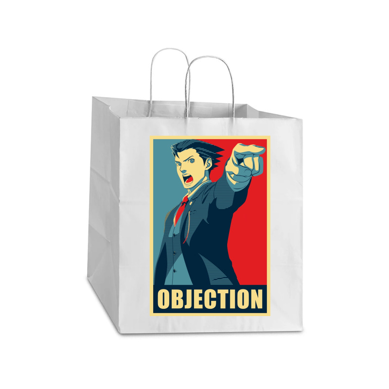 Objection Canvas Print Take Out Paper Bag - 14 X 10 X 15 1/2 | Artistshot