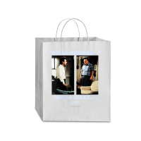 Womens Seinfeld Newman And Jerry V Neck T Shirt Traveler Paper Bag -13 X 6 X 15 3/4 | Artistshot