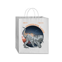 Sushisaur Land White Travel To Sushii Sour Land Traveler Paper Bag -13 X 6 X 15 3/4 | Artistshot