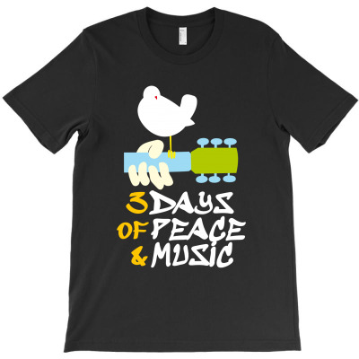 3 Days Of Peace And Music T-shirt Designed By Afandi.