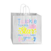 Womens Twinkle Twinkle Little Star Only I Know What You Are V Neck T S Vogue Paper Bag - 16 X 6 X 12 | Artistshot