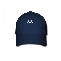 Roman Numeral 21 Xxi ~ With Lines T Shirt Baseball Cap | Artistshot