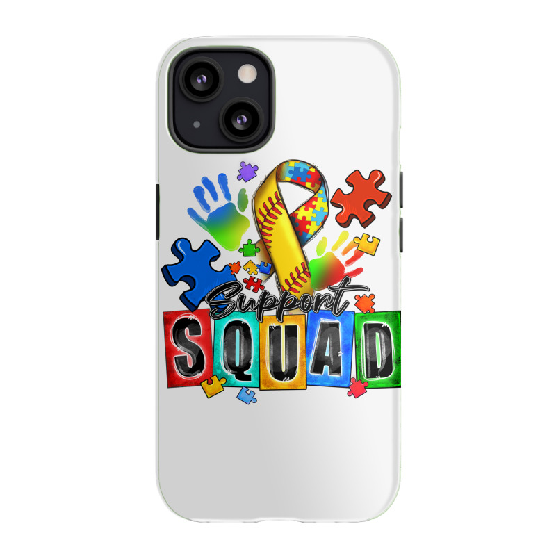 Softball Support Squad Autism Iphone 13 Case | Artistshot