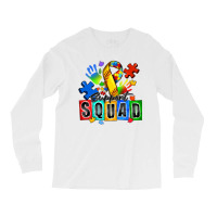 Softball Support Squad Autism Long Sleeve Shirts | Artistshot