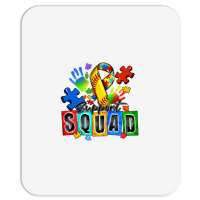 Softball Support Squad Autism Mousepad | Artistshot