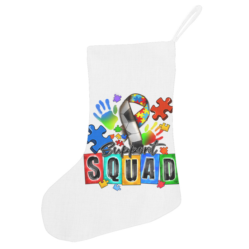 Soccer Support Squad Autism Holiday Stocking | Artistshot