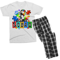 Soccer Support Squad Autism Men's T-shirt Pajama Set | Artistshot