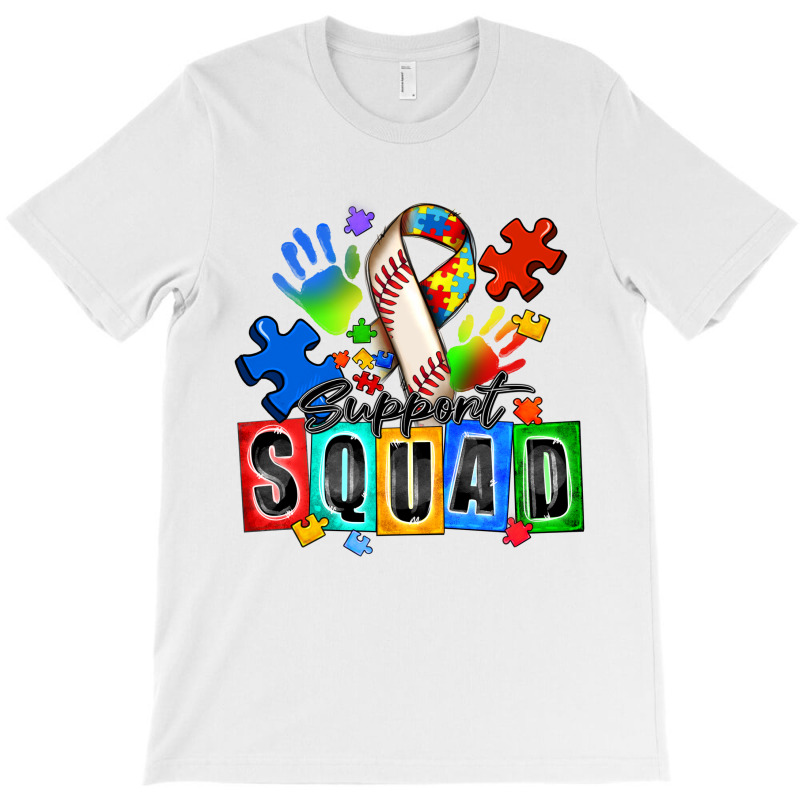 Baseball Support Squad Autism T-shirt | Artistshot