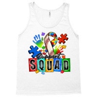 Baseball Support Squad Autism Tank Top | Artistshot