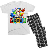 Baseball Support Squad Autism Men's T-shirt Pajama Set | Artistshot