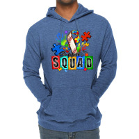 Baseball Support Squad Autism Lightweight Hoodie | Artistshot