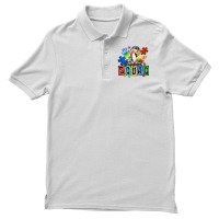 Baseball Support Squad Autism Men's Polo Shirt | Artistshot