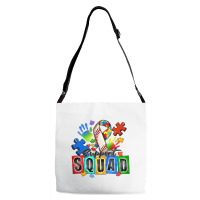 Baseball Support Squad Autism Adjustable Strap Totes | Artistshot