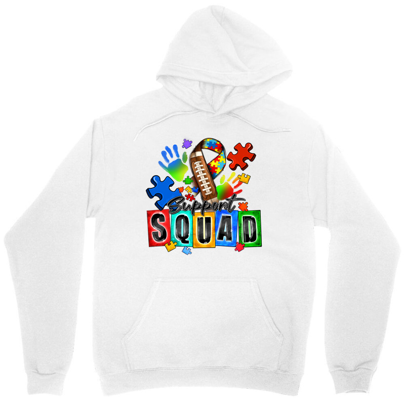 American Football Support Squad Autism Unisex Hoodie | Artistshot