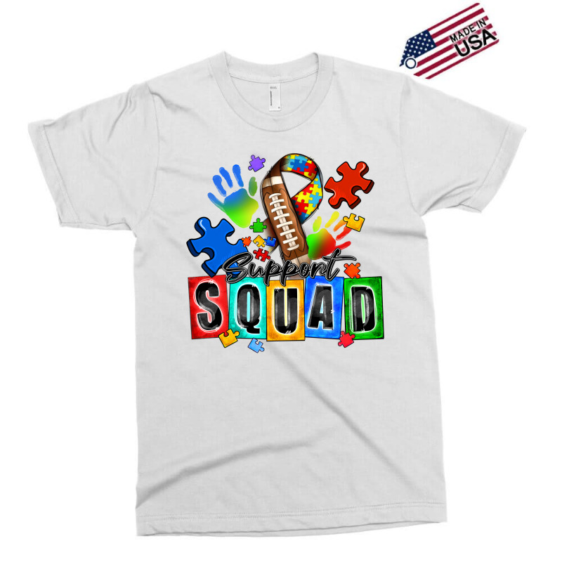 American Football Support Squad Autism Exclusive T-shirt | Artistshot