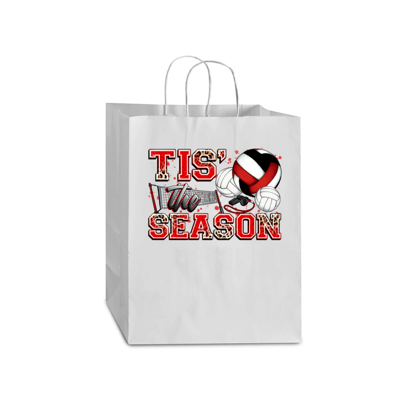 Tis' The Season Volleyball Mart Paper Bag -13 X 7 X 17 | Artistshot