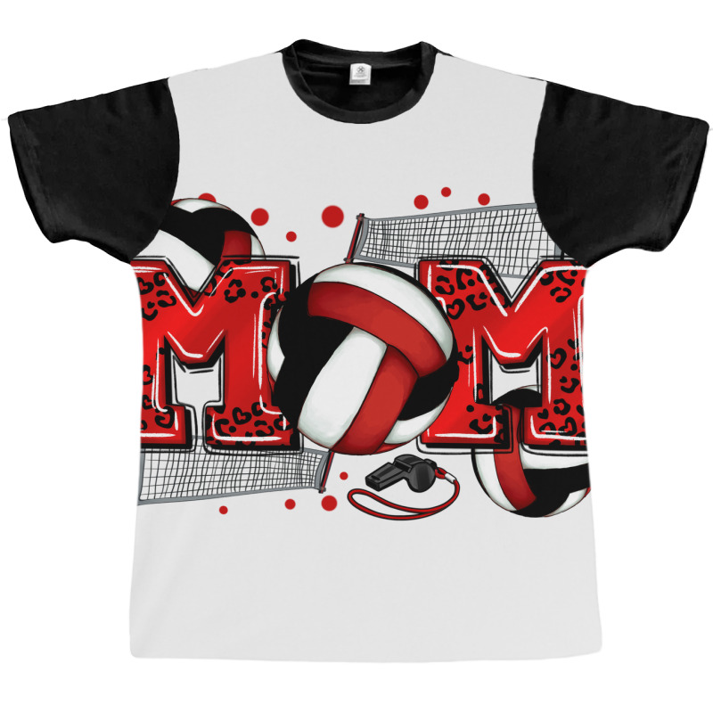 Mom Volleyball Graphic T-shirt | Artistshot