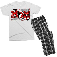 Mom Volleyball Men's T-shirt Pajama Set | Artistshot