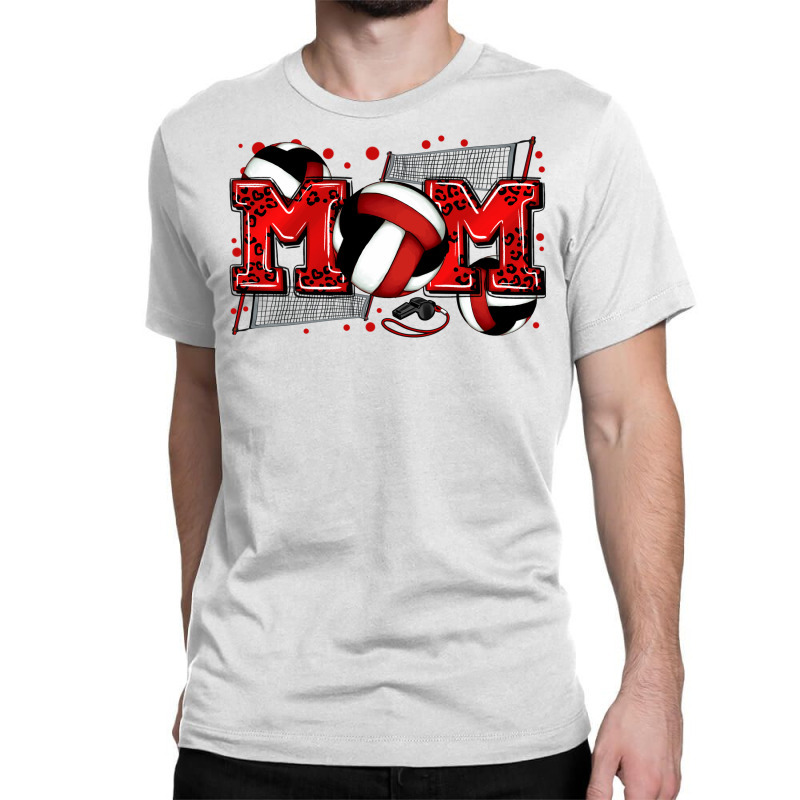 Mom Volleyball Classic T-shirt | Artistshot