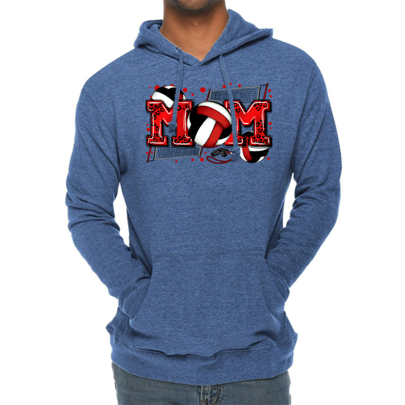 Mom Volleyball Lightweight Hoodie | Artistshot