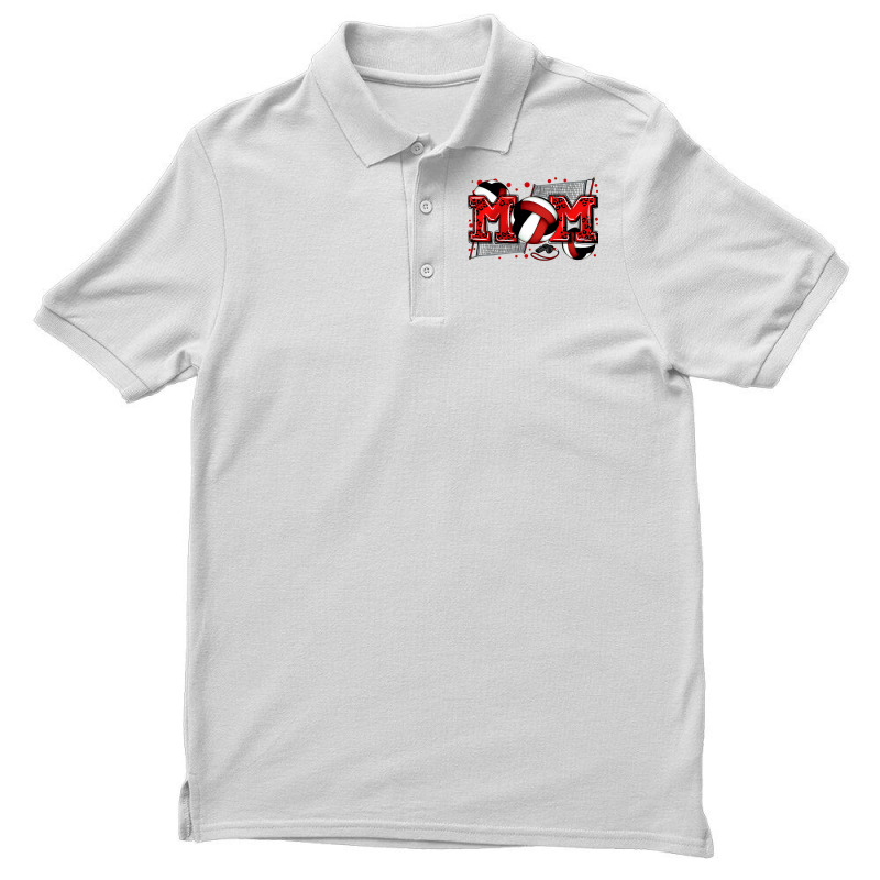 Mom Volleyball Men's Polo Shirt | Artistshot