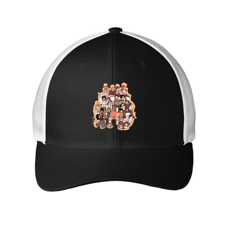 Graphic Music Scott Cartoon Mens Womens Mesh Cap | Artistshot