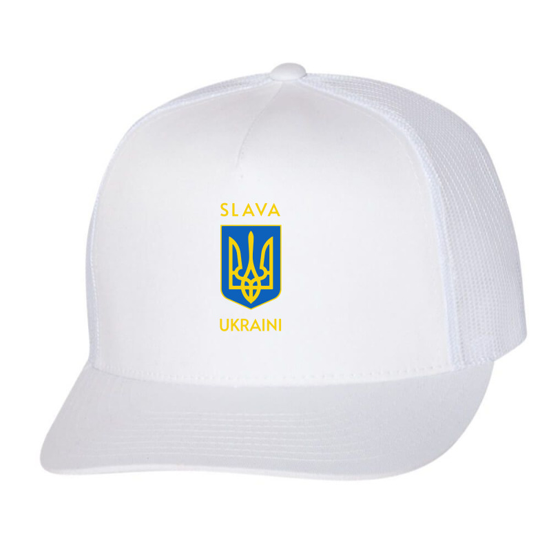 Slava Trident Glory To Support Trucker Cap | Artistshot