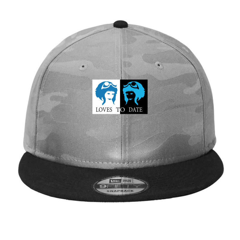 Music Vintage Ramona Funny Gifts Boys Girls Camo Snapback | Artistshot