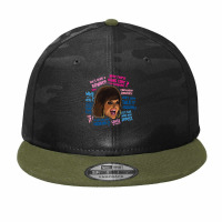 Classic Film  Jayne Design Character Day Gift Camo Snapback | Artistshot