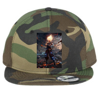 Son Goku Super Saiyan Flat Bill Snapback Cap | Artistshot