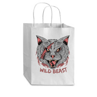 Wild Cat T  Shirt Wild Cat T  Shirt Cub Paper Bag - 8 X 4 1/2 X 10 1/4 | Artistshot