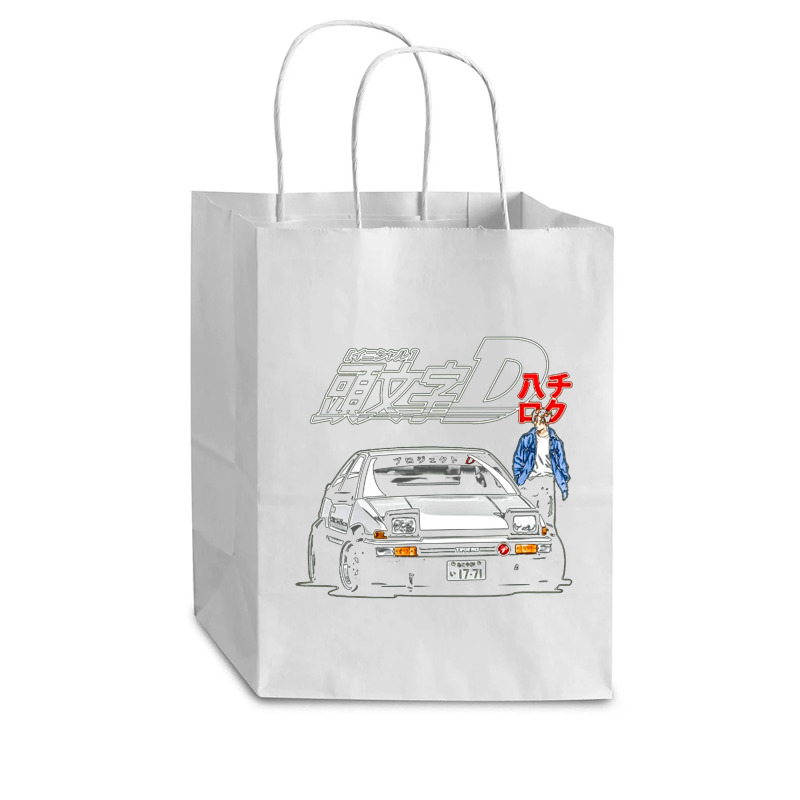 Initial D Trueno Ae86 Jdm, Initial, D Trueno, Ae86 Jdm, Initial D True Cub Paper Bag - 8 X 4 1/2 X 10 1/4 | Artistshot