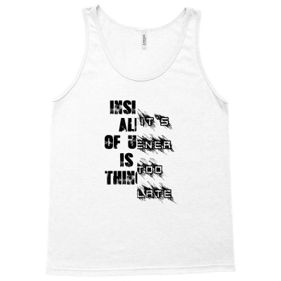 Slogan Tank Top Designed By Disgus_thing