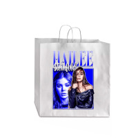 Hailee Steinfeld, The Hailee Steinfeld, Hailee Steinfelds, Hailee, Ste Jumbo Paper Bag - 18 X 7 X 18 3/4 | Artistshot