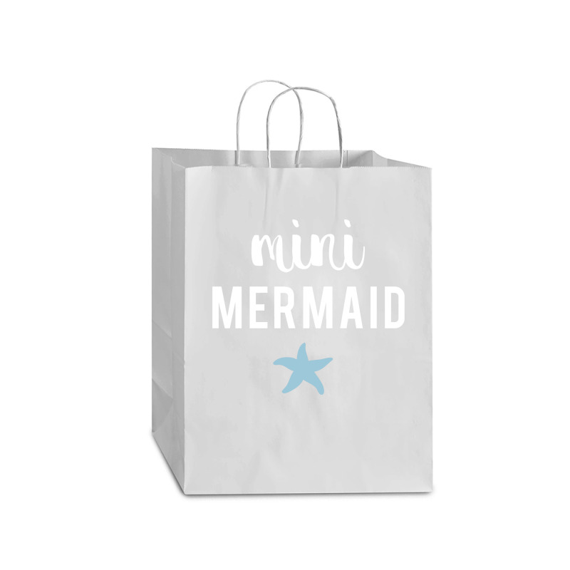 Mini Mermaid Mart Paper Bag -13 x 7 x 17 by QomarXabier | Artistshot