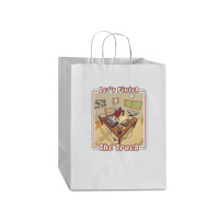 Electronic Music Producer With Synthesizer Mart Paper Bag -13 X 7 X 17 | Artistshot