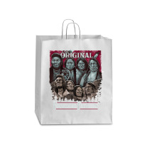 The Original Founding Fathers Mount Rushmore  Native American Indian C Queen Paper Bag - 16 X 6 X 19 1/4 | Artistshot