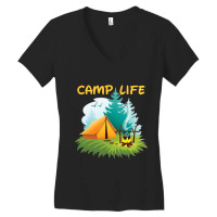 Camp Life Women's V-neck T-shirt | Artistshot