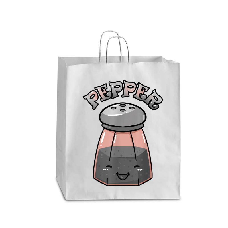 Matching Halloween Salt & Pepper Costume For Couples Queen Paper Bag - 16 X 6 X 19 1/4 | Artistshot