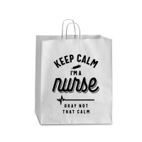 Keep Calm Im A Nurse Queen Paper Bag - 16 X 6 X 19 1/4 | Artistshot