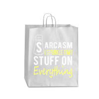 Sarcasm Lover T  Shirt Sarcasm I Sprinkle That Stuff On Everything, Fu Queen Paper Bag - 16 X 6 X 19 1/4 | Artistshot