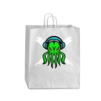 Skull Octopus Music Lover T  Shirt Skull Octopus Music Lover T  Shirt Queen Paper Bag - 16 X 6 X 19 1/4 | Artistshot